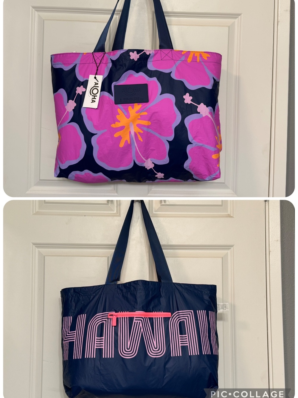NWT MAUI EXCLUSIVE Aloha Collection Reversible HoloHolo Tote Bundle DISCONTINUED - Picture 5 of 9